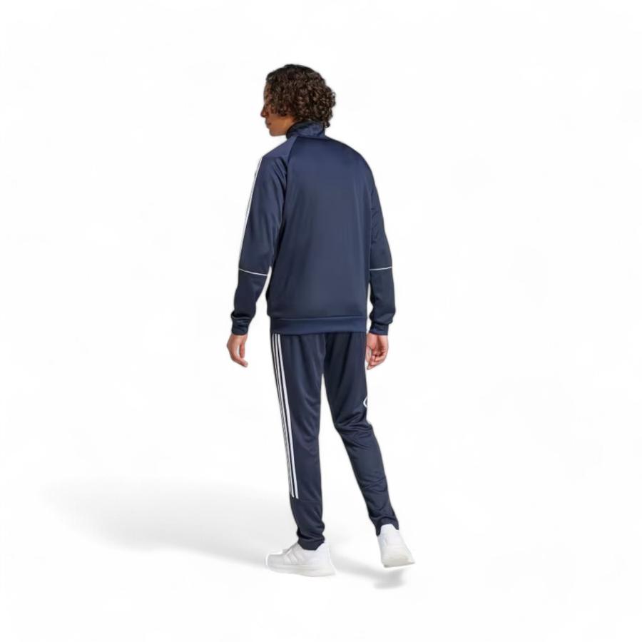 Conjunto Deportivo Hombre Adidas 3 Tiras Doubleknit Azul