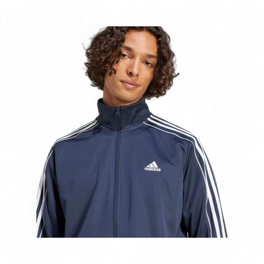 Conjunto Deportivo Hombre Adidas 3 Tiras Doubleknit Azul