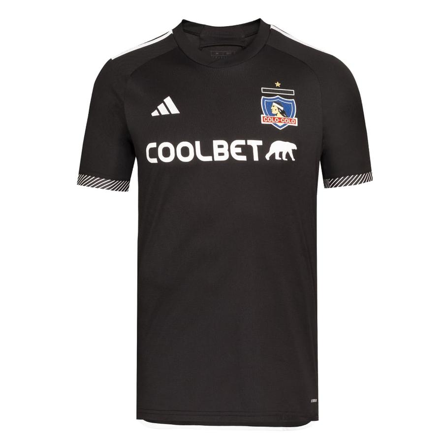 Camiseta Deportiva Mujer Adidas Colo-Colo Visita 2024 Negro