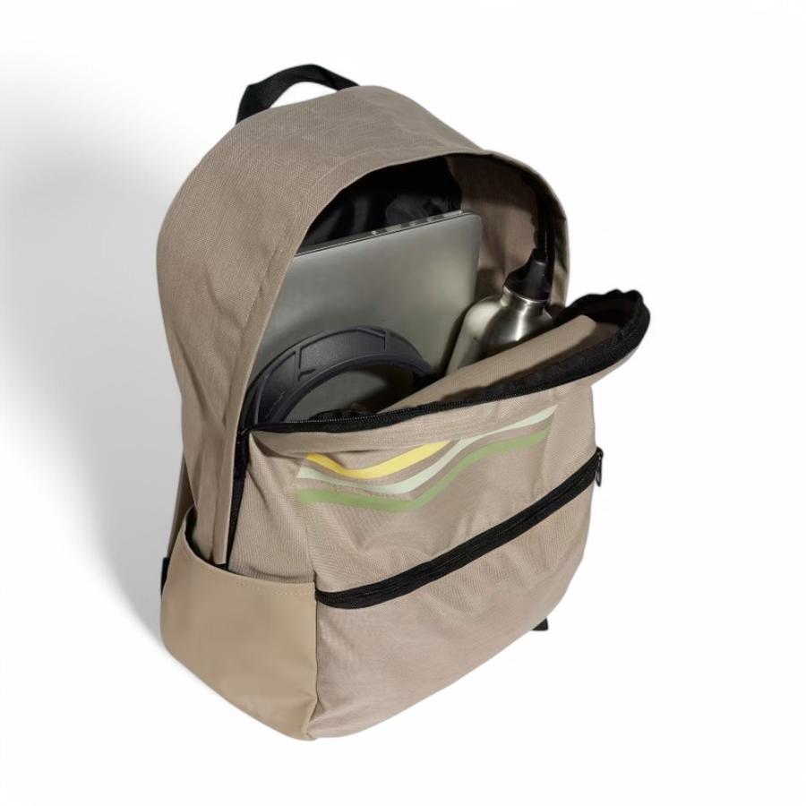 Mochila Adidas Classic Horizontal 3 Bandas Verde