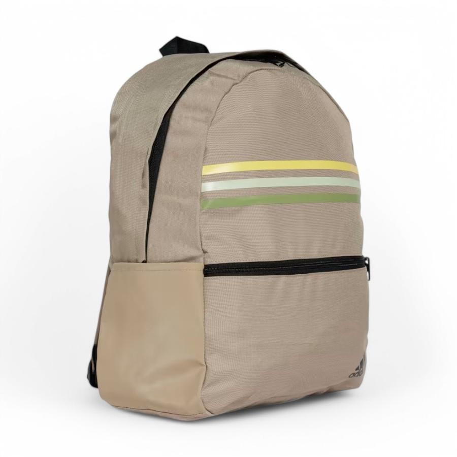 Mochila Adidas Classic Horizontal 3 Bandas Verde