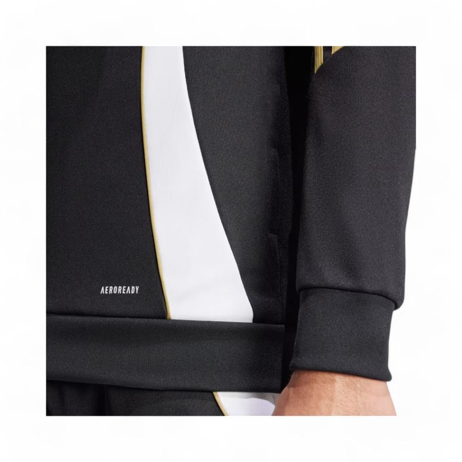 Chaqueta Deportiva Hombre Adidas Messi Negro/Dorado
