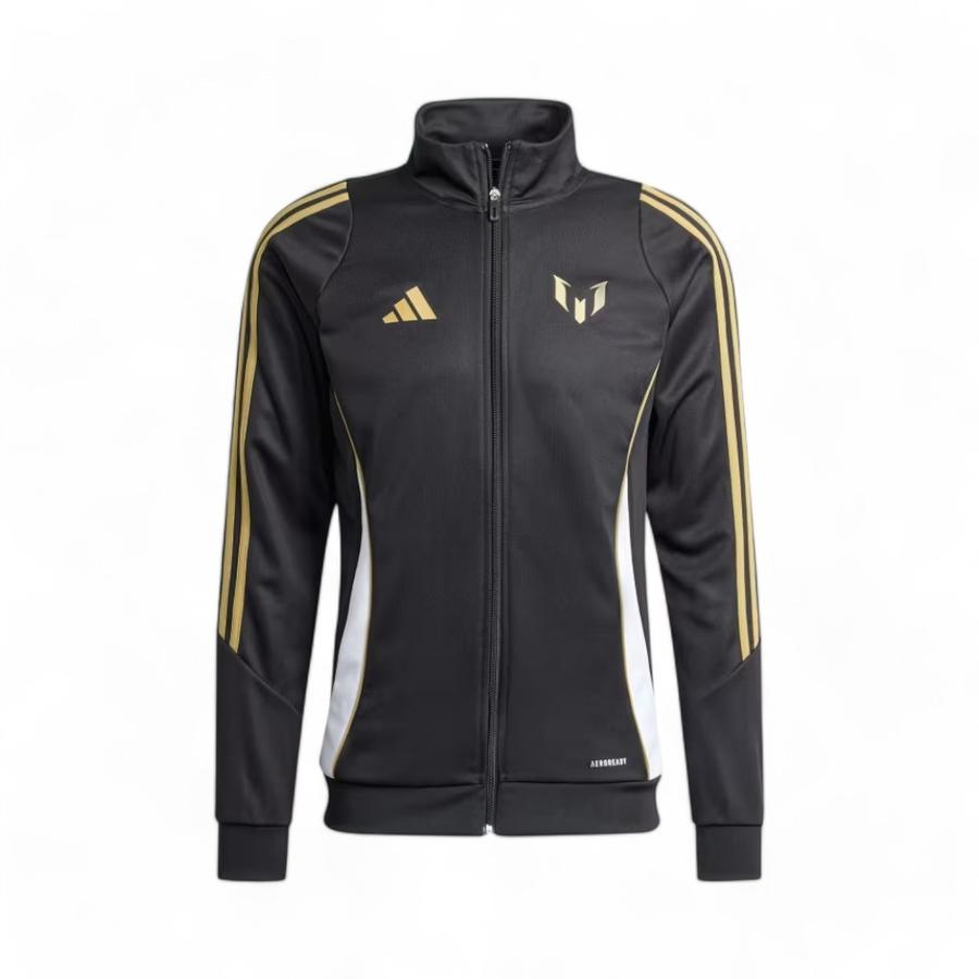 Chaqueta Deportiva Hombre Adidas Messi Negro/Dorado