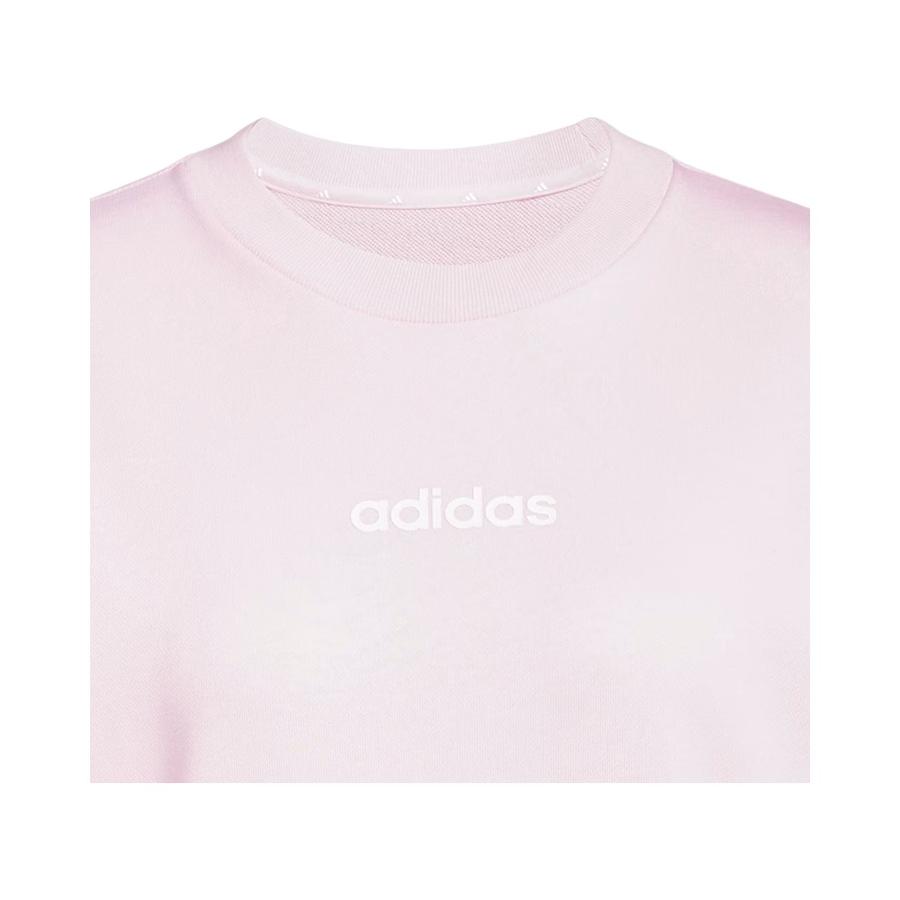 Polerón Deportivo Mujer Adidas Essentials Linear Rosado