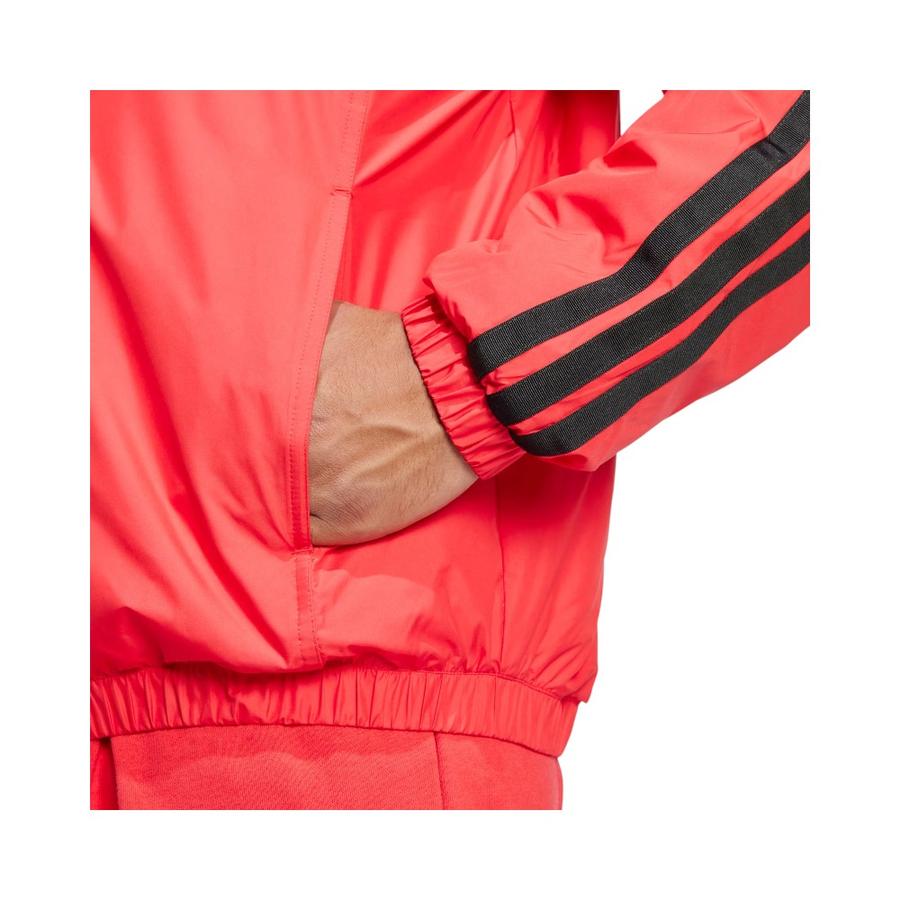 Chaqueta Bomber Hombre Adidas Essentials Térmica Rojo
