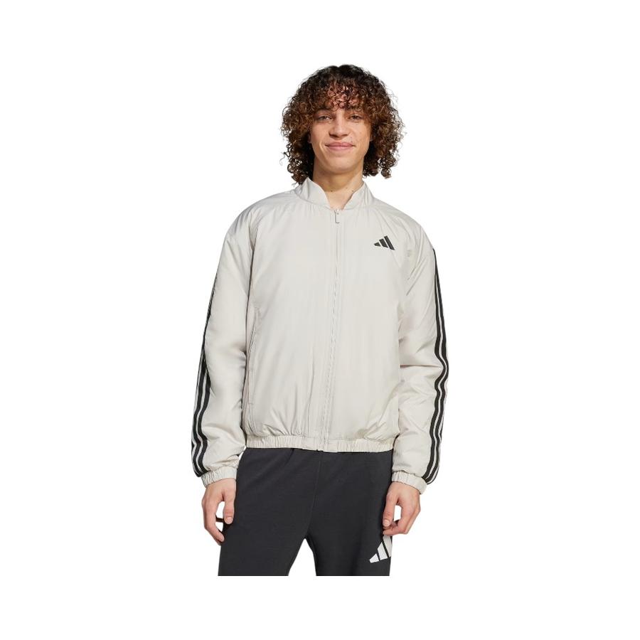Chaqueta Bomber Hombre Adidas Essentials Térmica Beige