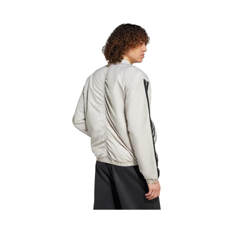 Chaqueta Bomber Hombre Adidas Essentials Térmica Beige