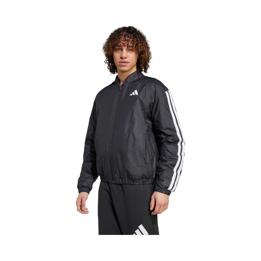 Chaqueta Bomber Hombre Adidas Essentials Térmica Negro
