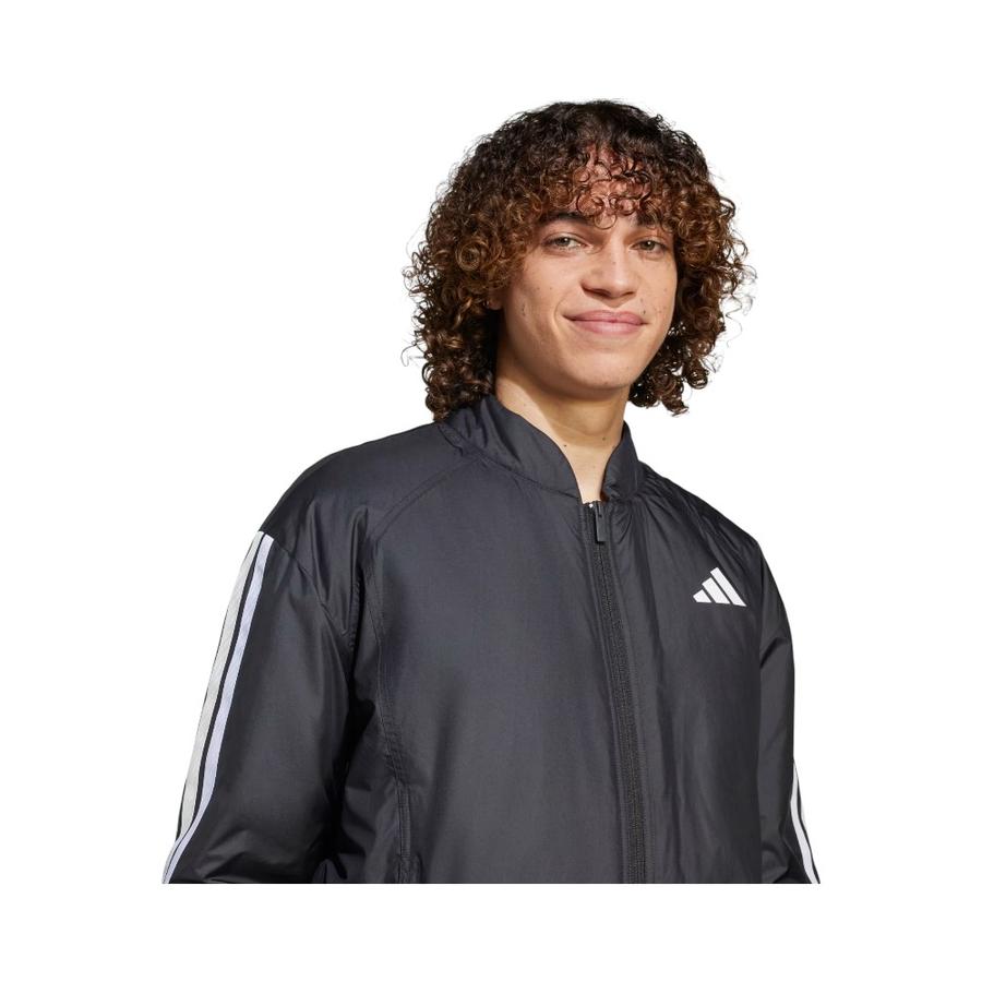 Chaqueta Bomber Hombre Adidas Essentials Térmica Negro