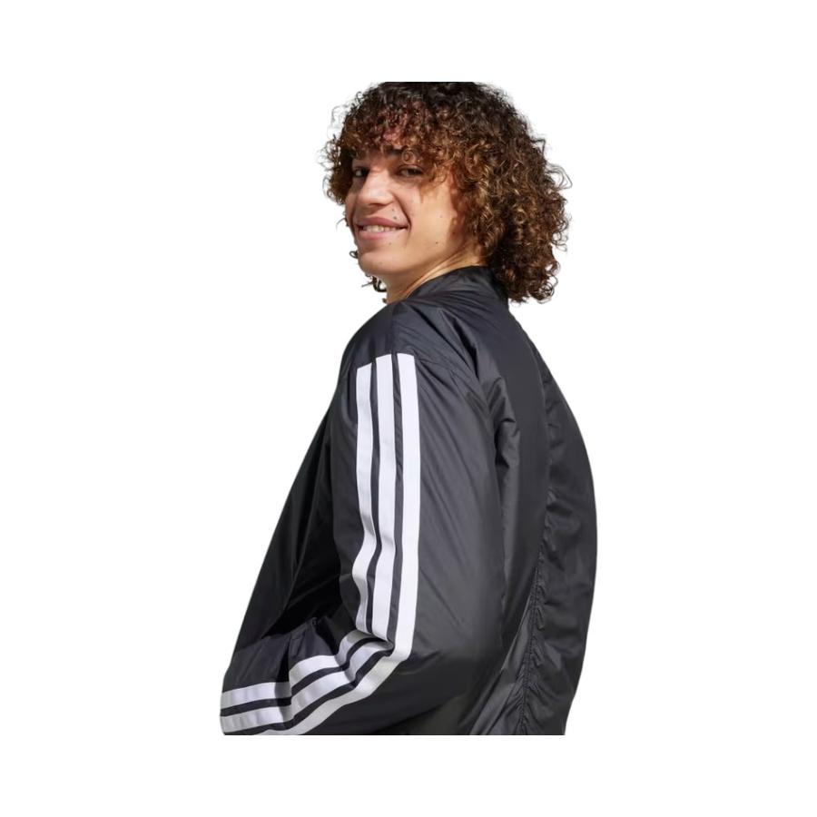 Chaqueta Bomber Hombre Adidas Essentials Térmica Negro