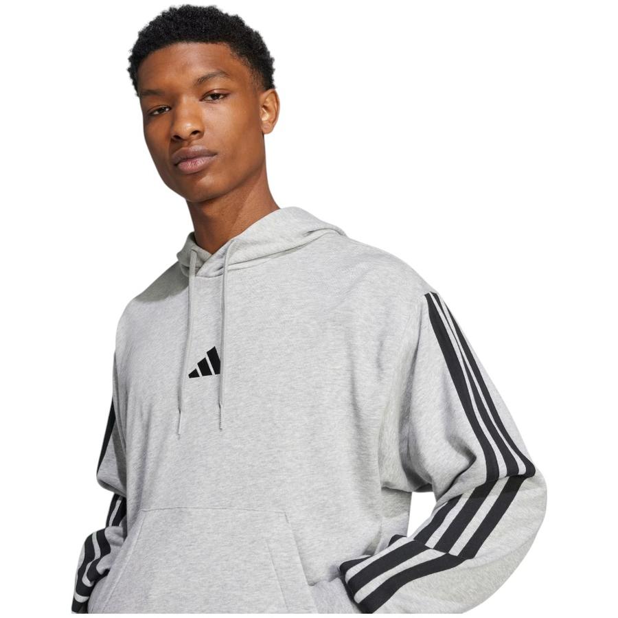 Polerón Con Capucha Para Hombre Adidas Gris JD1871