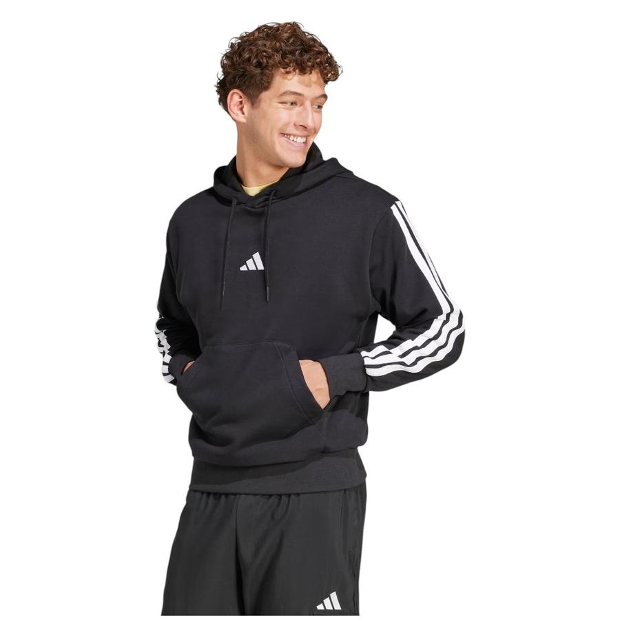 Polerón Con Capucha Para Hombre Adidas Negro JD1874