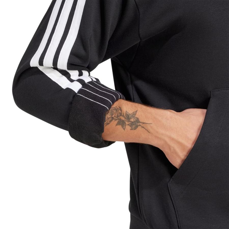 Polerón Con Capucha Para Hombre Adidas Negro JD1874