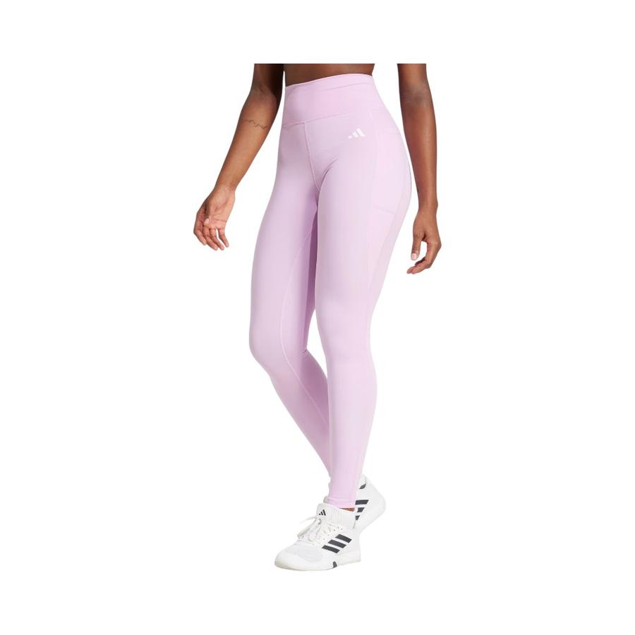 Calzas Largas Mujer Adidas Optime Essentials Morado