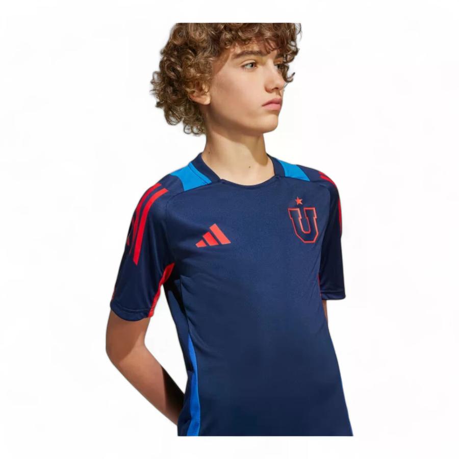 Camiseta Entrenamiento Niños Adidas U De Chile 2025 Azul