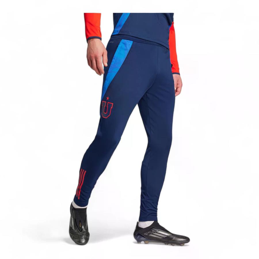 Pantalón Entrenamiento Hombre Adidas U De Chile 2025 Azul