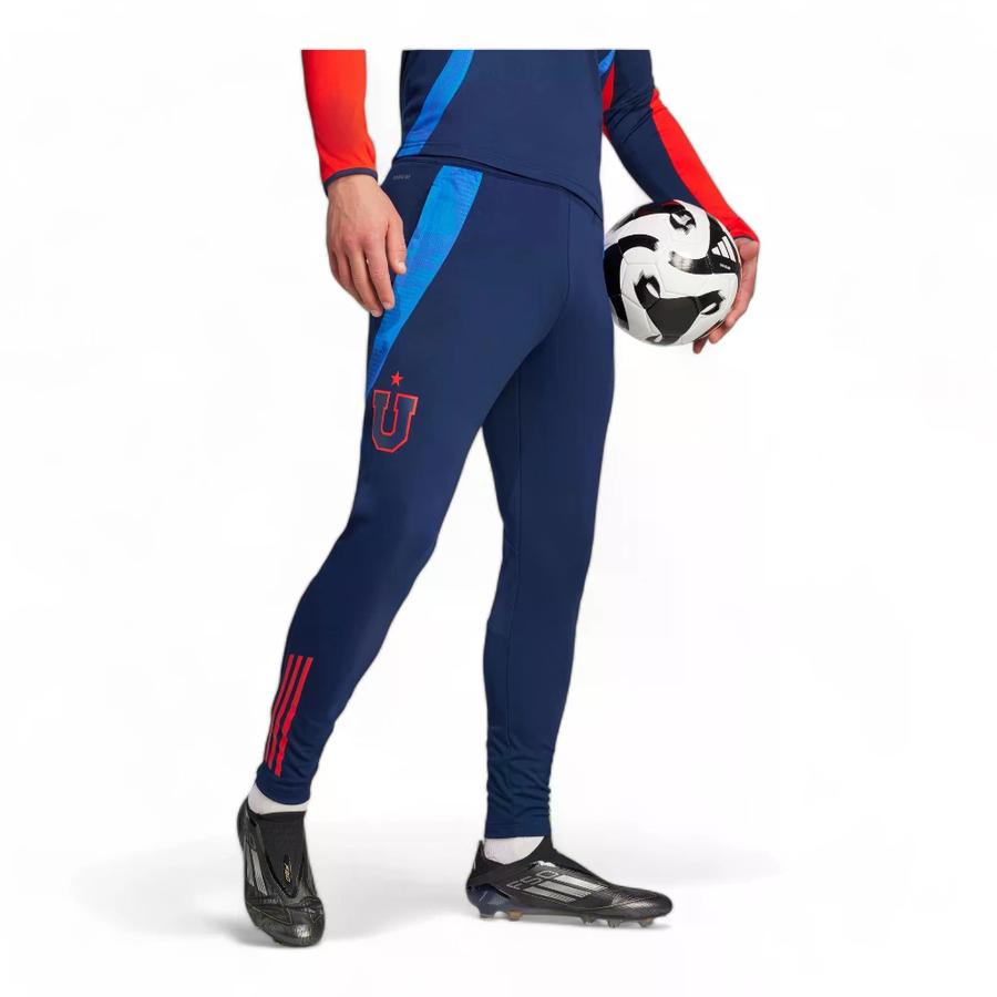 Pantalón Entrenamiento Hombre Adidas U De Chile 2025 Azul