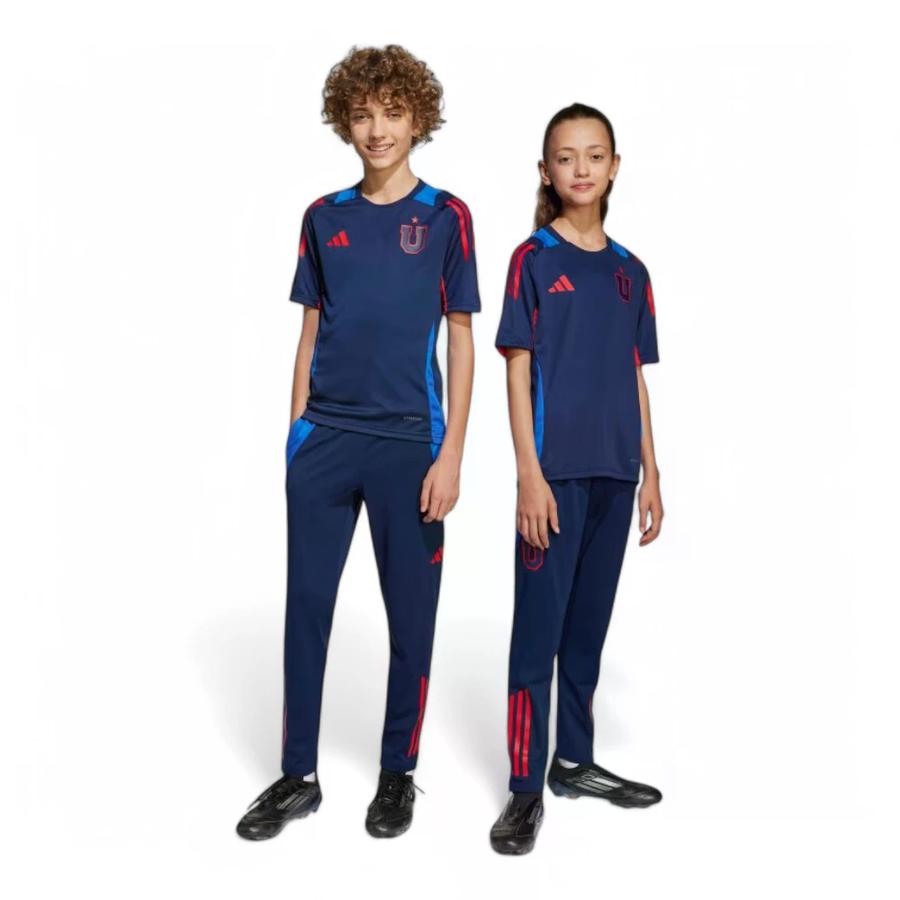 Pantalón Entrenamiento Niños Adidas U De Chile 2025 Azul