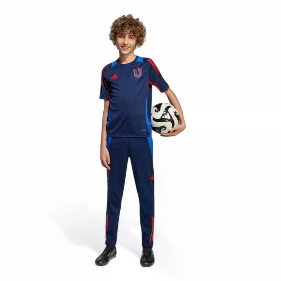 Pantalón Entrenamiento Niños Adidas U De Chile 2025 Azul
