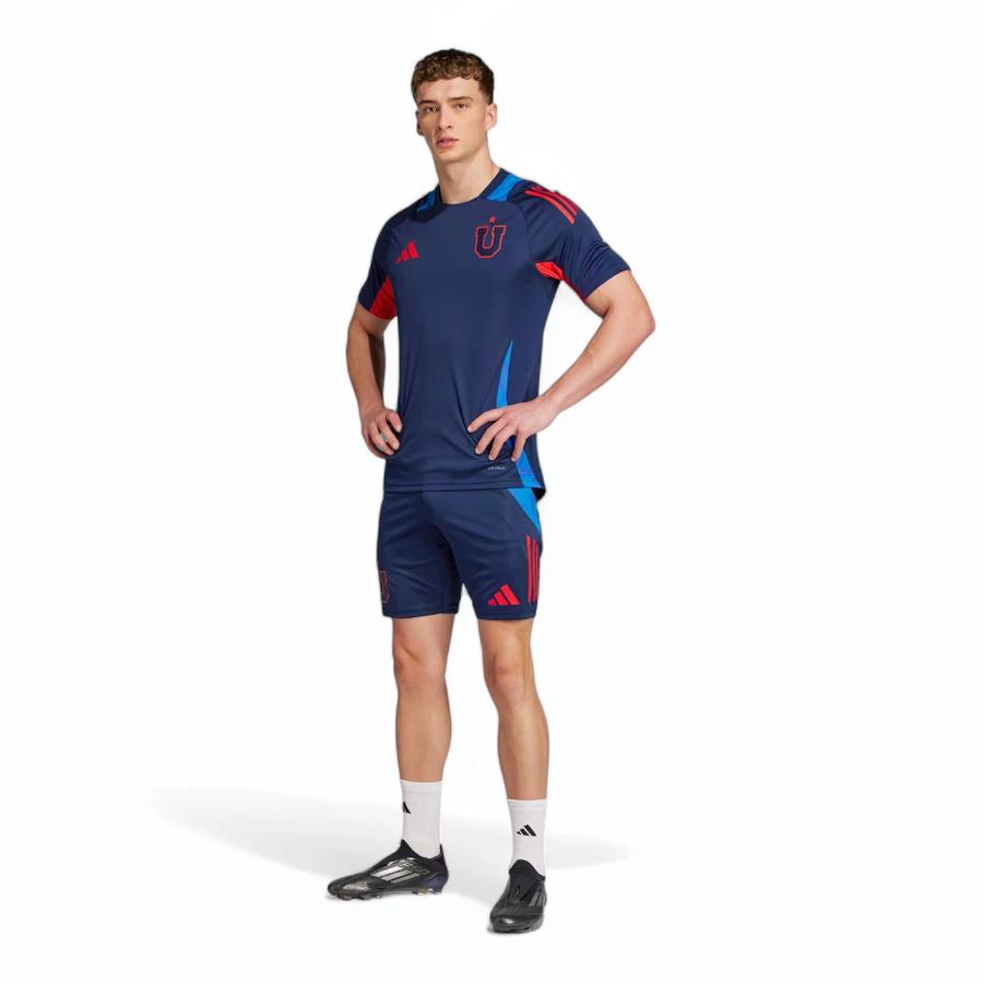 Camiseta Entreamiento Hombre Adidas U De Chile 2025 Azul