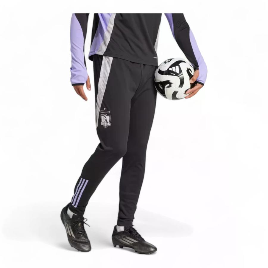 Pantalón Deportivo Hombre Adidas Colo Colo 2025 Negro