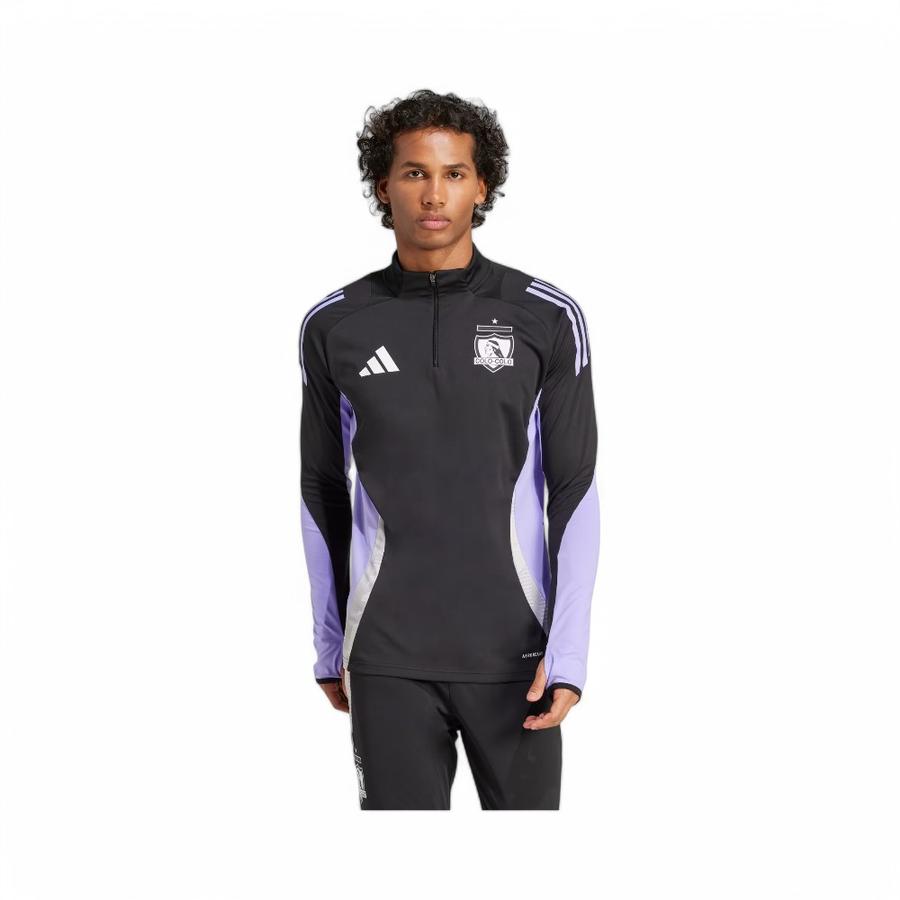 Polerón Hombre Adidas Colo Colo Entrenamiento 2025 Negro