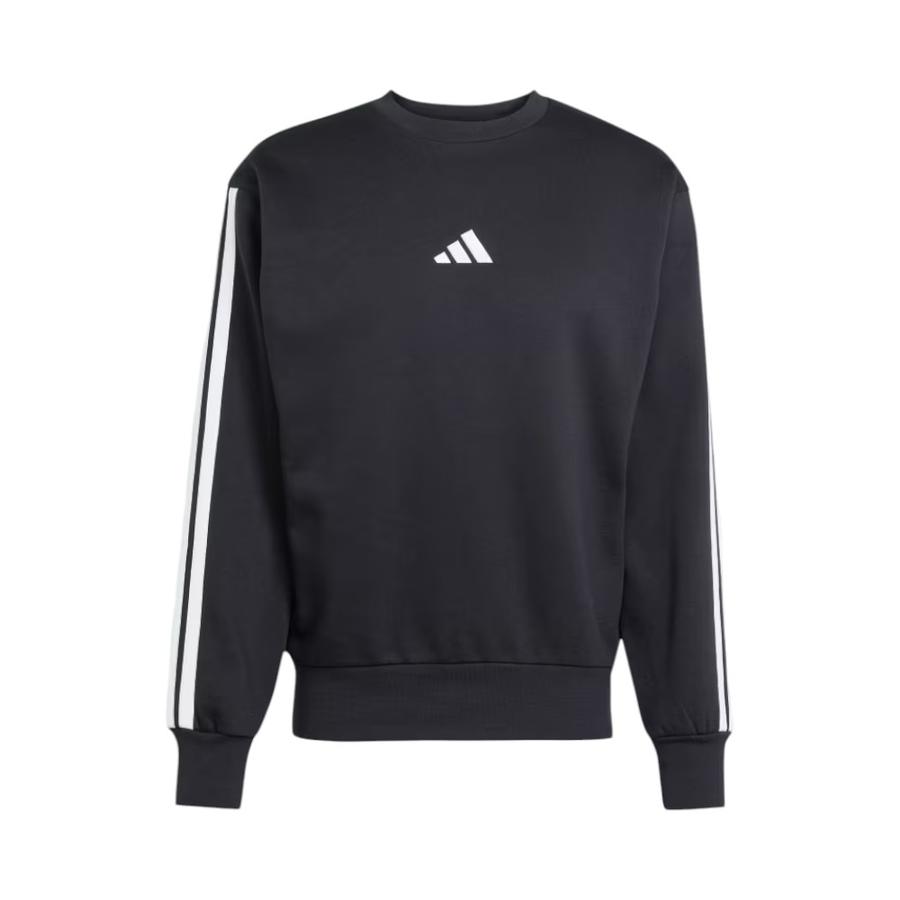 Polerón Deportivo Hombre Adidas Essentials Fleece Negro