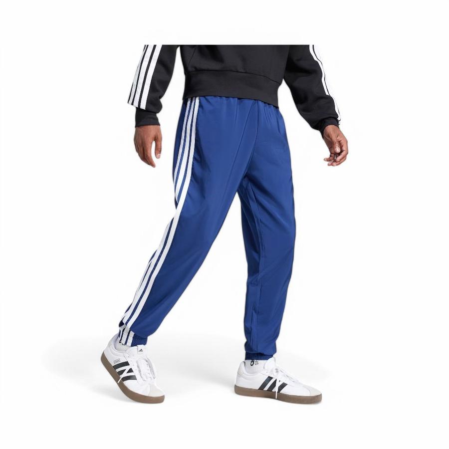 Pantalón Deportivo Adidas Hombre Essentials 3 Tiras Azul