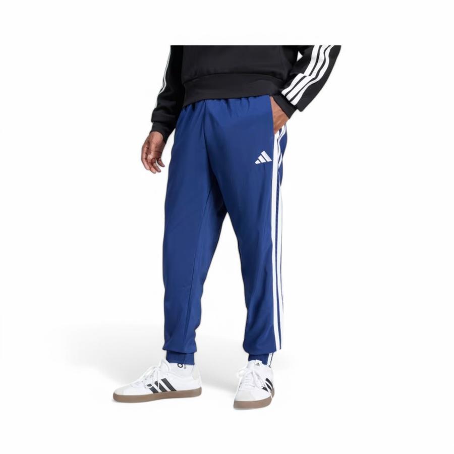 Pantalón Deportivo Adidas Hombre Essentials 3 Tiras Azul