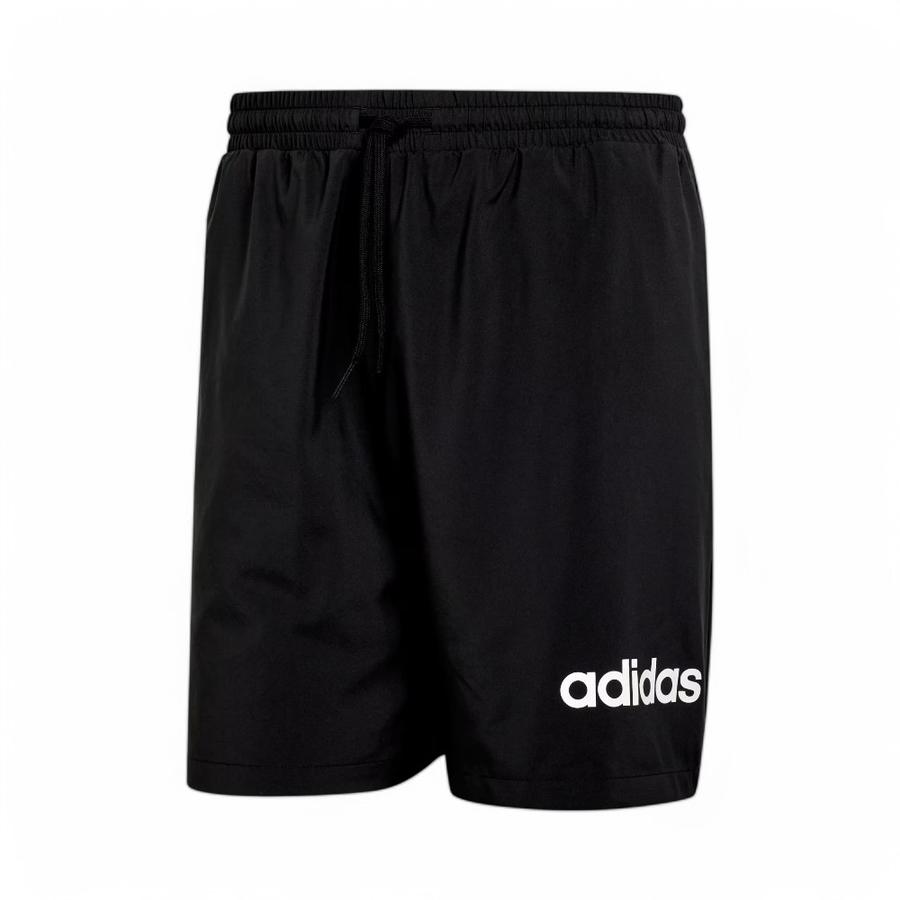 Shorts Hombre Adidas Essentials Linear Logo Negro