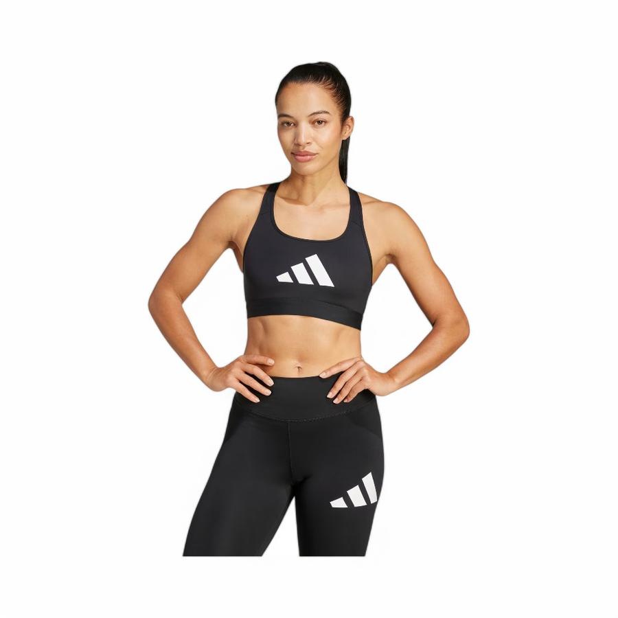 Peto Deportivo Mujer Adidas Powerreact Big Logo Negro