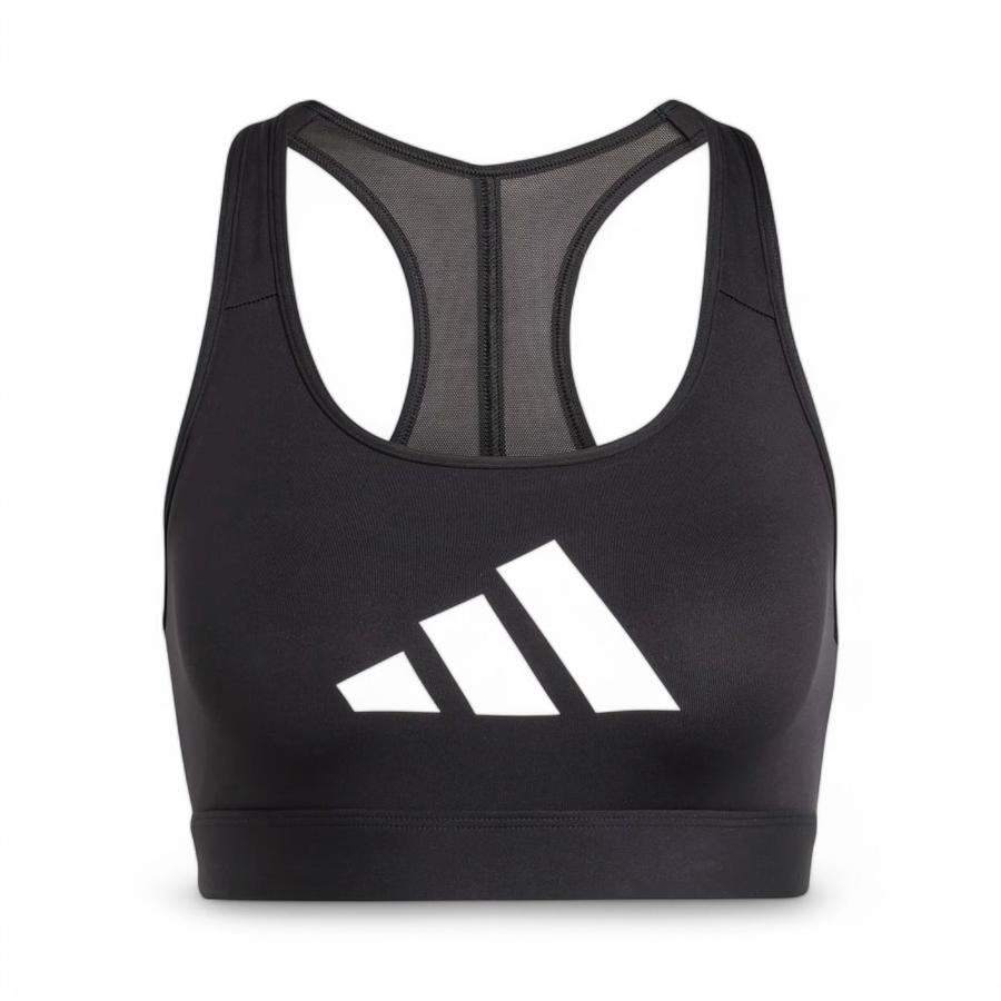 Peto Deportivo Mujer Adidas Powerreact Big Logo Negro