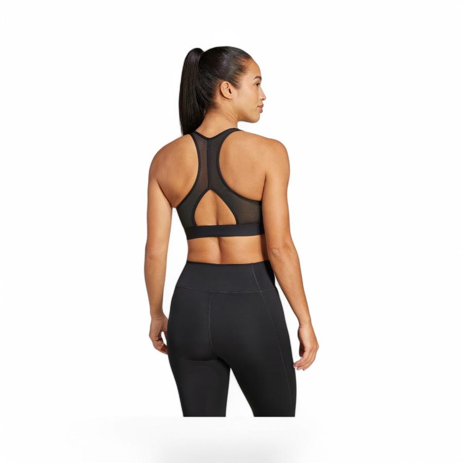 Peto Deportivo Mujer Adidas Powerreact Big Logo Negro