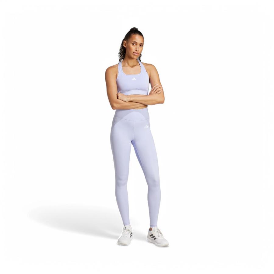 Calzas Largas Adidas Mujer Optime Essentials Gris