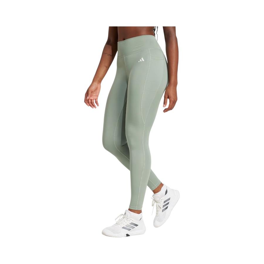 Calzas Largas Mujer Adidas Optime Essentials Verde