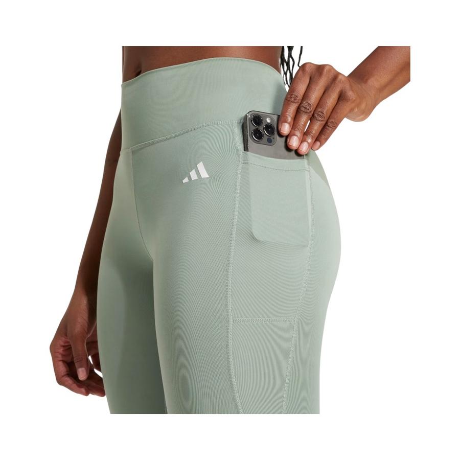 Calzas Largas Mujer Adidas Optime Essentials Verde