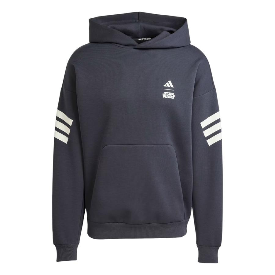 Polerón Con Capucha Star Wars Hombre Adidas Gris Oscuro