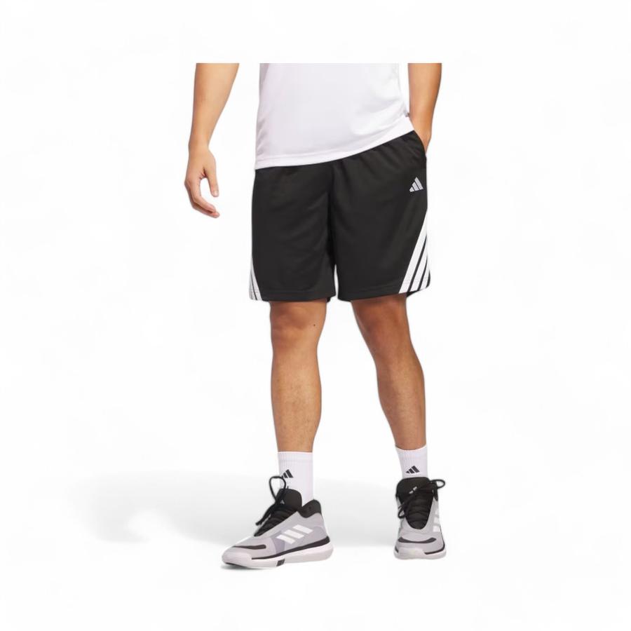 Shorts Deportivos Hombre Adidas Basketball Legends 5" Negro