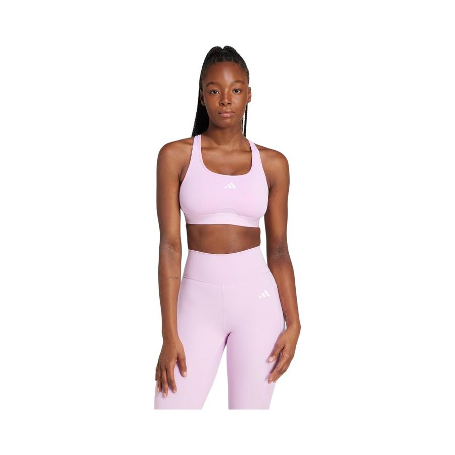 Top Deportivo Mujer Adidas Powerreact Entrenamiento Lila