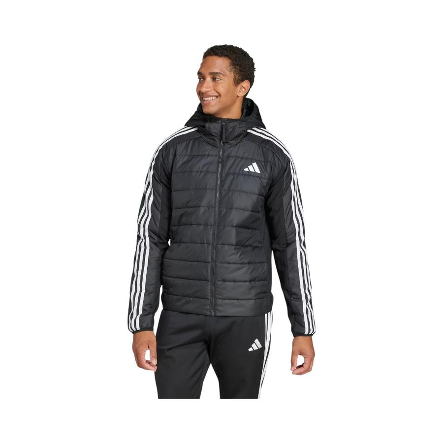 Chaqueta Térmica Hombre Adidas Essentials 3 Tiras Negra