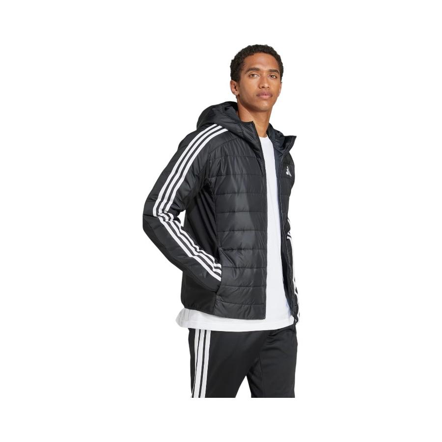 Chaqueta Térmica Hombre Adidas Essentials 3 Tiras Negra