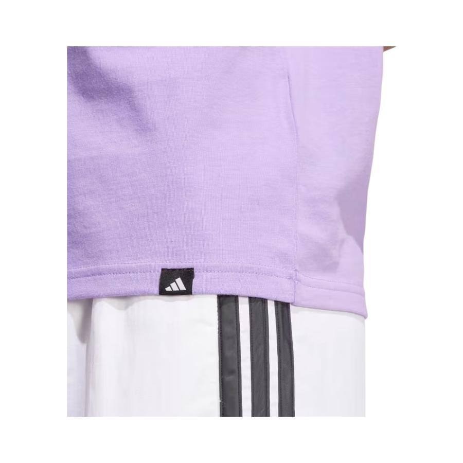 Polera Mujer Adidas Tech Fill Estampado Violeta