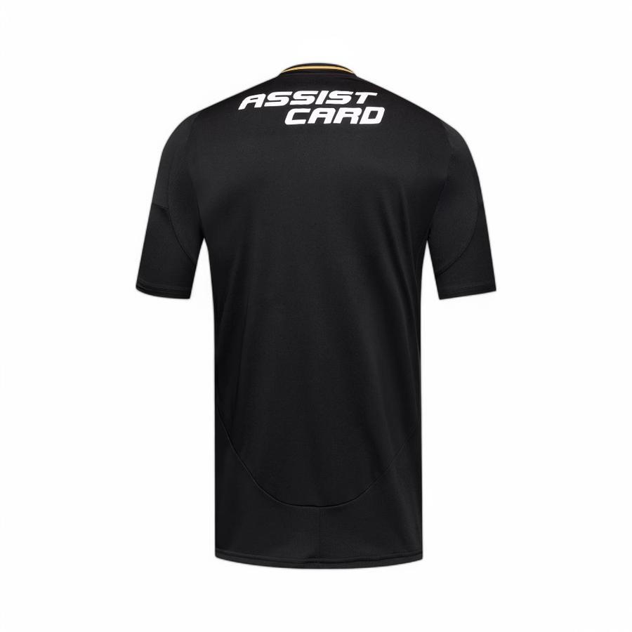 Camiseta Hombre Colo Colo Adidas Visita 2025 Negro/Dorado