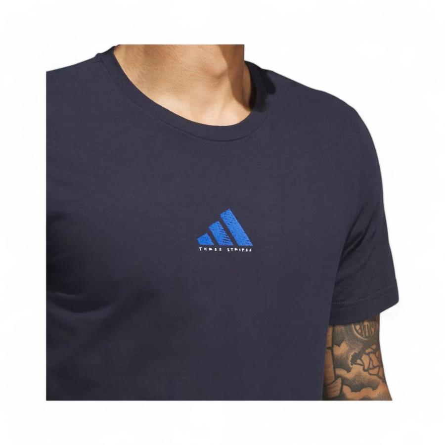 Polera Hombre Adidas Codes Photoreal Negro
