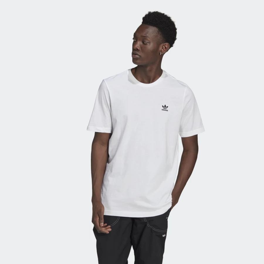 Polera blanca adidas store