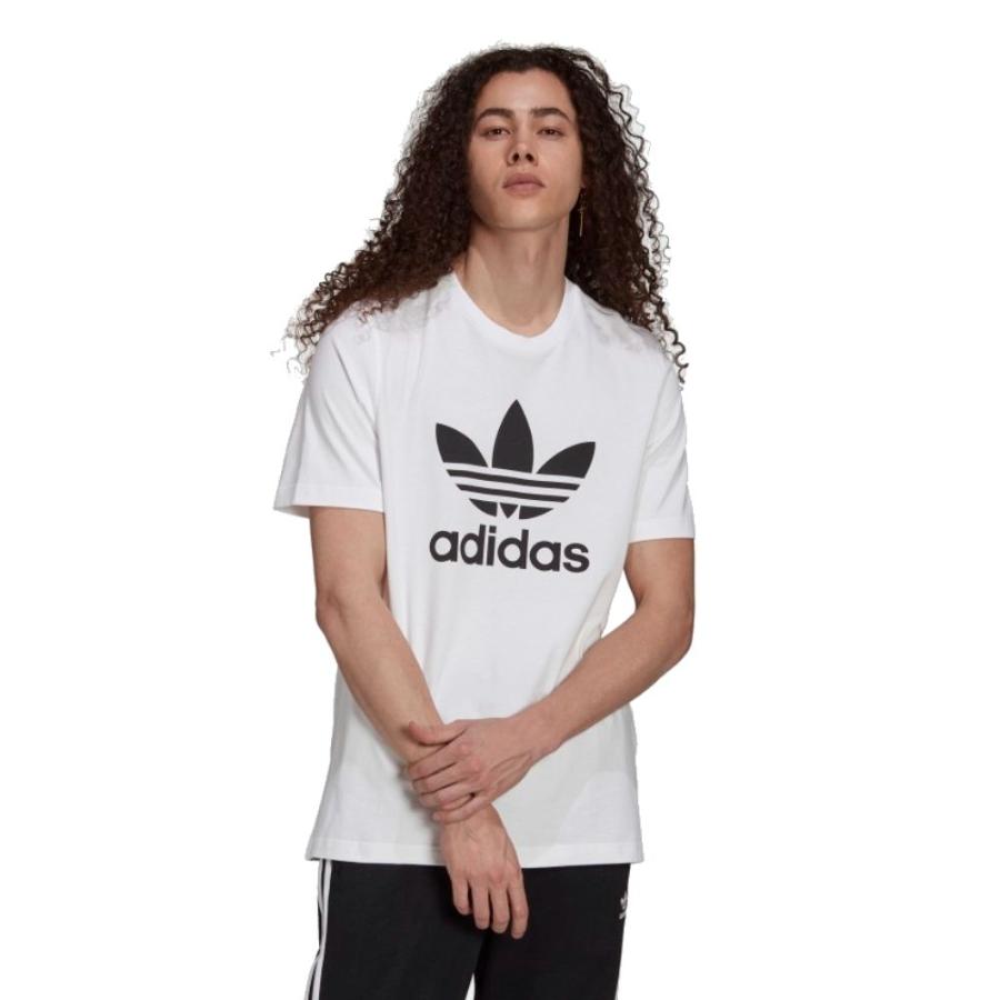 Polera blanca adidas best sale