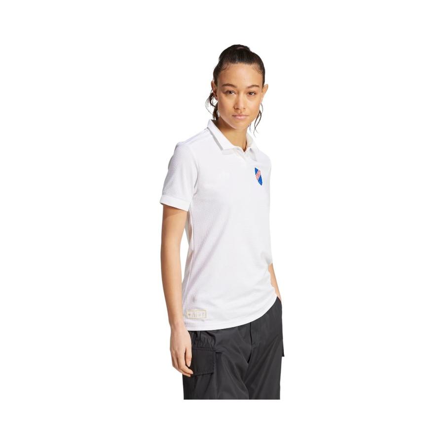 Camiseta Mujer Adidas Colo Colo Local 100 Años Blanco