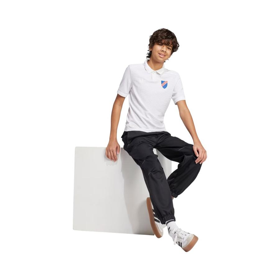 Camiseta Infantil Adidas Colo Colo Local 100 Años Blanco