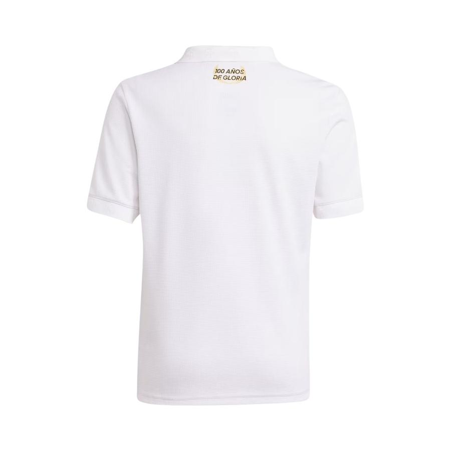 Camiseta Infantil Adidas Colo Colo Local 100 Años Blanco