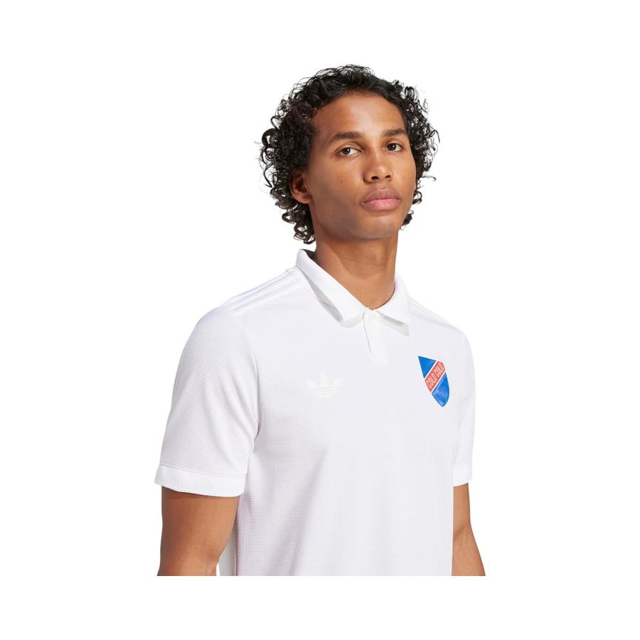 Camiseta Hombre Adidas Colo Colo Local 100 Años Blanco